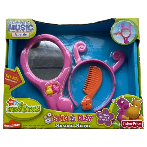 Mirror with music and magical sounds by fisher price